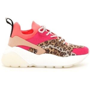 Stella McCartney Animal Neon Pink Eclypse Shoes 41